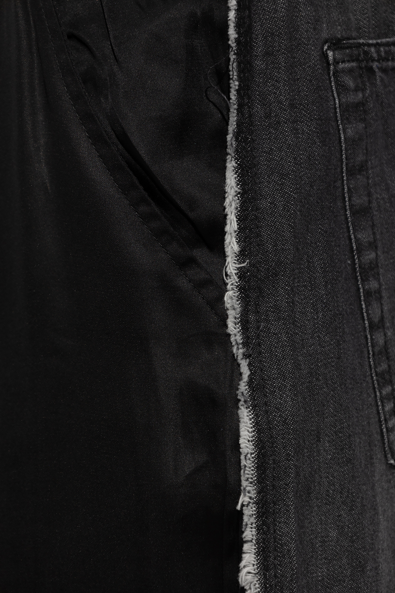 FERN - leg trousers Diesel - Black 'P - high-rise tailored